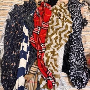 Assorted Patterned Scarves Collection